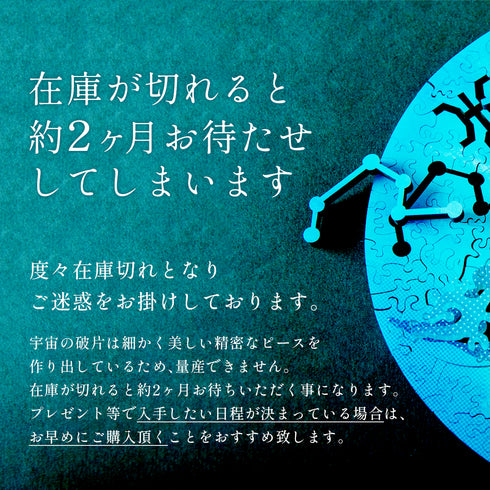 【予約販売】宇宙の破片 MARS 火星と専用フレームセット