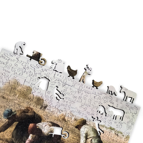 巨匠の破片 Millet パズルとフレームセット