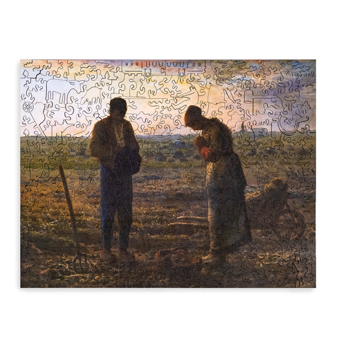 巨匠の破片 Millet パズルとフレームセット