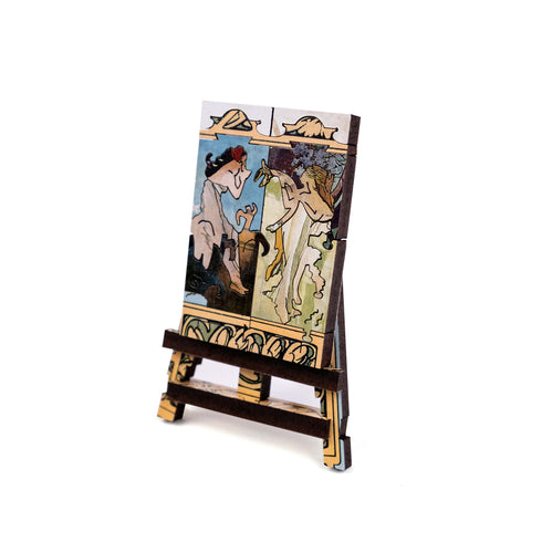 巨匠の破片 Mucha パズルとフレームセット