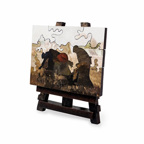 巨匠の破片 Millet パズルとフレームセット