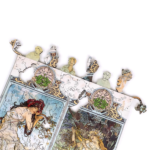 巨匠の破片 Mucha パズルとフレームセット