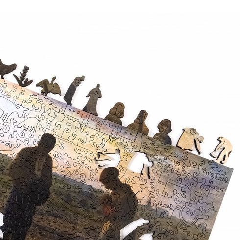 巨匠の破片 Millet ミレー パズルとフレームセット