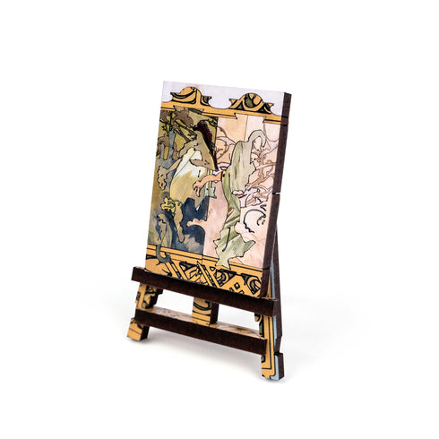 巨匠の破片 Mucha パズルとフレームセット