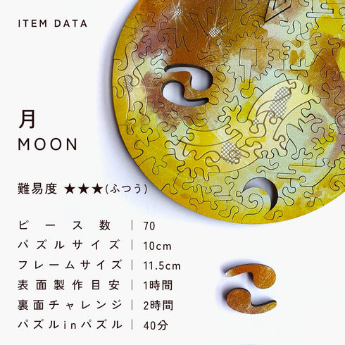 【予約販売】宇宙の破片 MOON 月と専用フレームセット