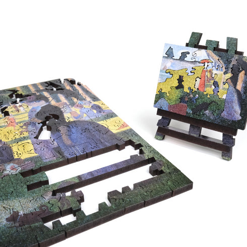 巨匠の破片 スーラ パズルとフレームのセット