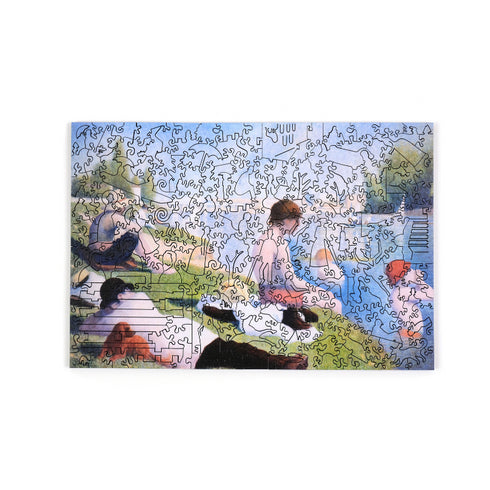 巨匠の破片 スーラ パズルとフレームのセット