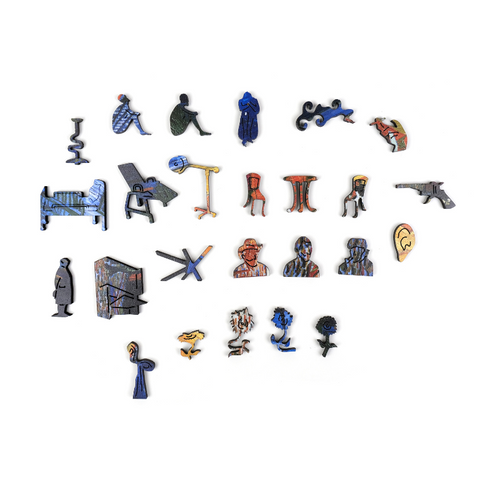 巨匠の破片 ゴッホ アートパズルとフレームセット 13