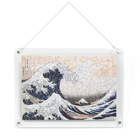 巨匠の破片 葛飾北斎 浮世絵パズルとフレームセット 11