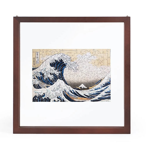 巨匠の破片 葛飾北斎 浮世絵パズルとフレームセット 12