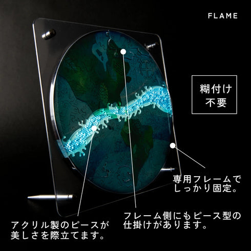 EARTH  地球と専用フレームセット