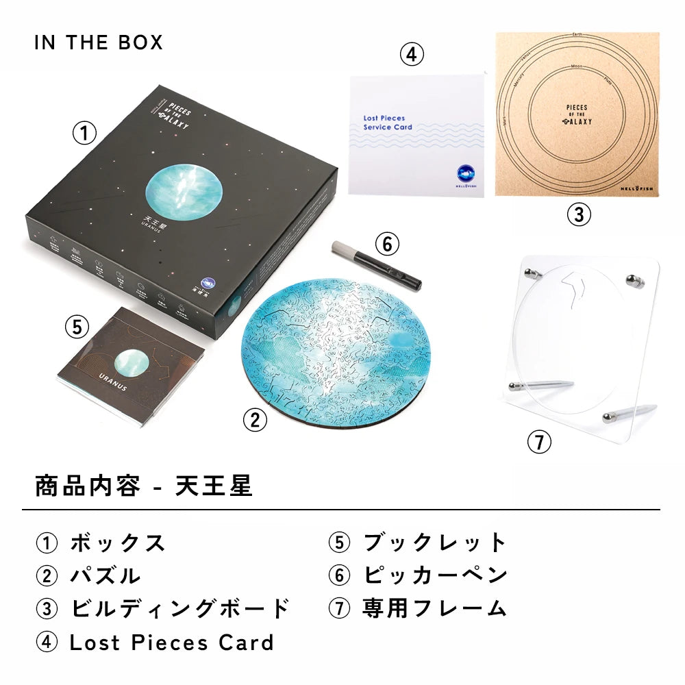 6月入庫分予約】宇宙の破片 URANUS 天王星と専用フレームセット – ご 6月入庫分予約】宇宙の破片 URANUS 天王星と専用フレームセット – ご