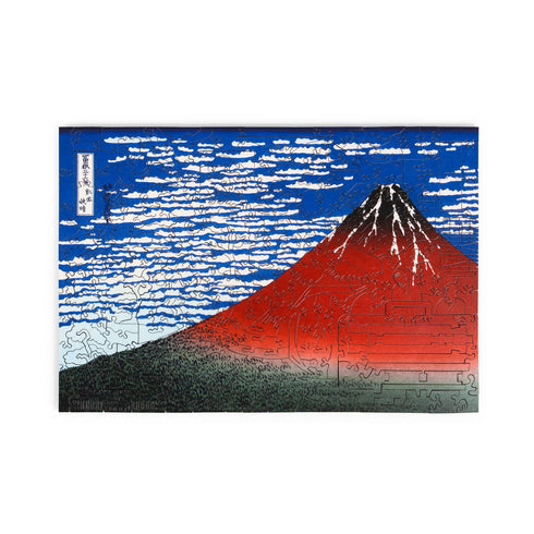 巨匠の破片 葛飾北斎 浮世絵パズルとフレームセット 9