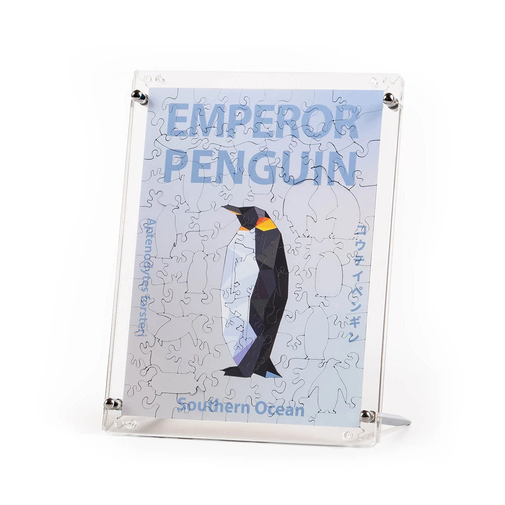 ペンギン出品② うみのかけら コウテイペンギン フレームセット – ご褒美パズル